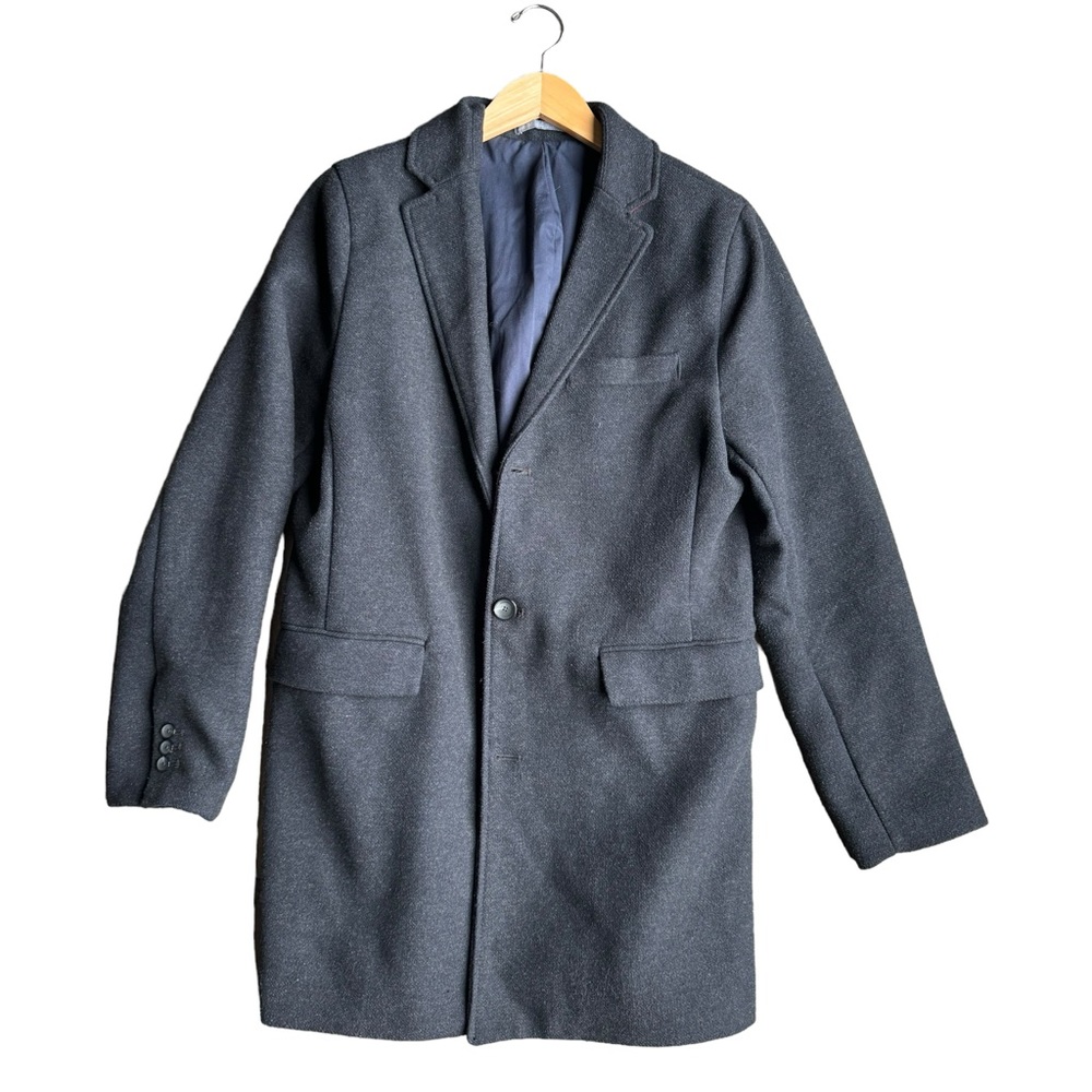 Old Navy Men’s Blue Wool Blazer Coat